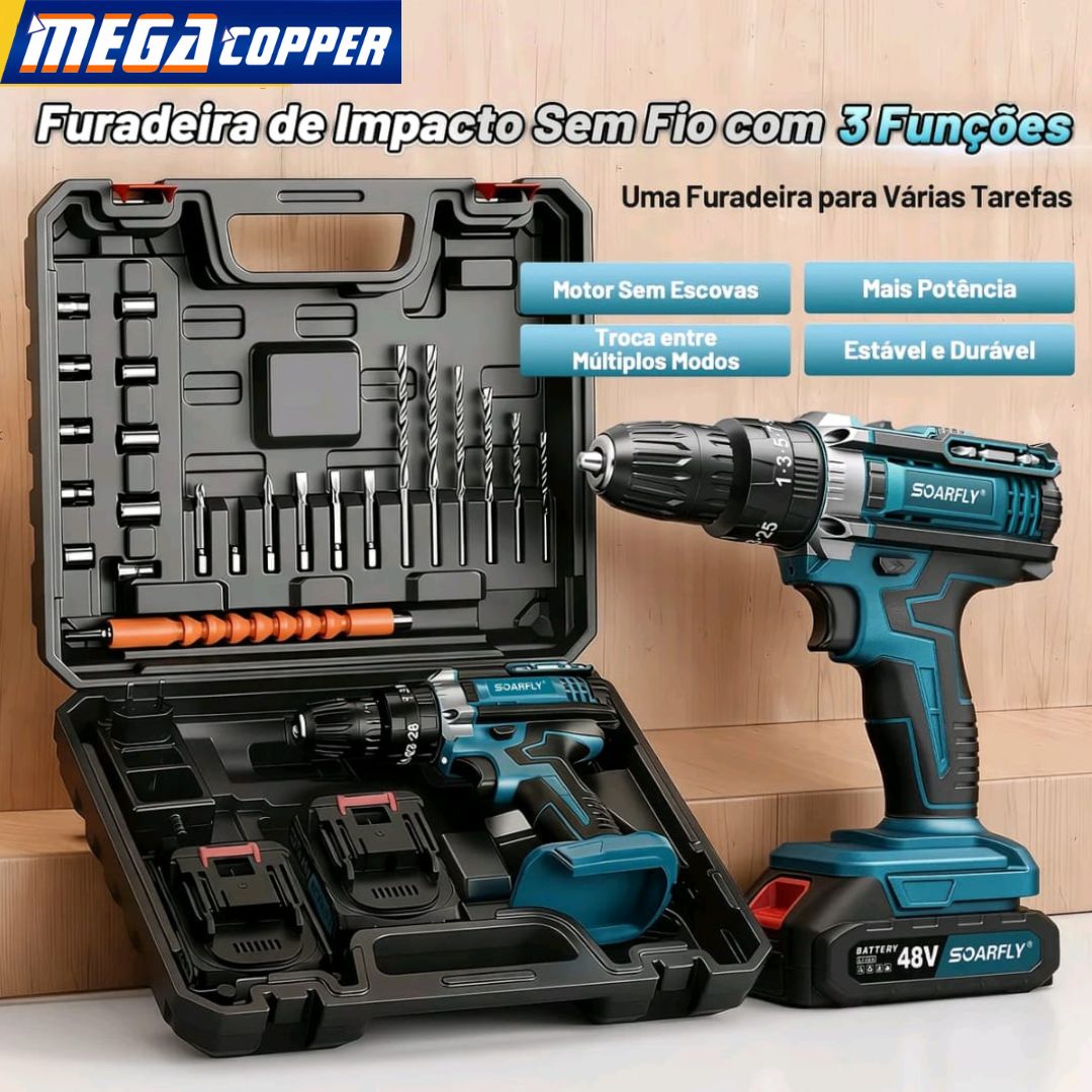 comprar parafusadeira 48v - megacopper